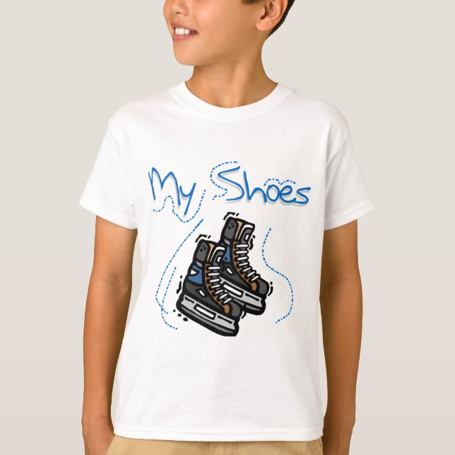 Patinan mis camisetas y regalos de los zapatos (Anverso)