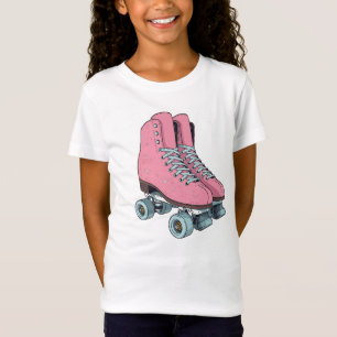 Patines Retro – Camiseta Vintage para Niñas