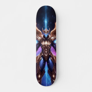 Patineta Alienígena Con Armazón Dorado