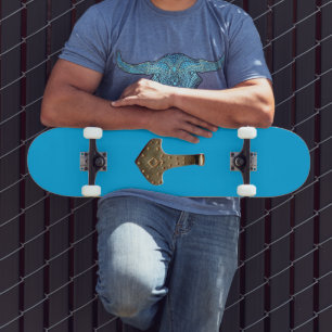 Patineta azul martillo Gold Thor