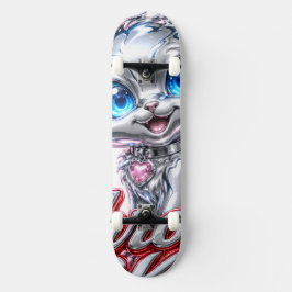 Patineta CHROME KITTEN, con Camiones y Ruedas
