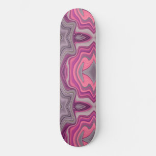 Patineta color rosa con violeta