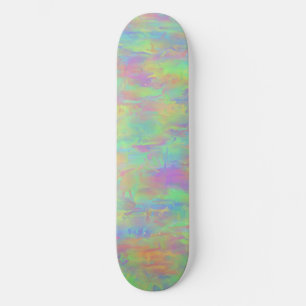 Patineta con Patrón Multicolor Abstracto