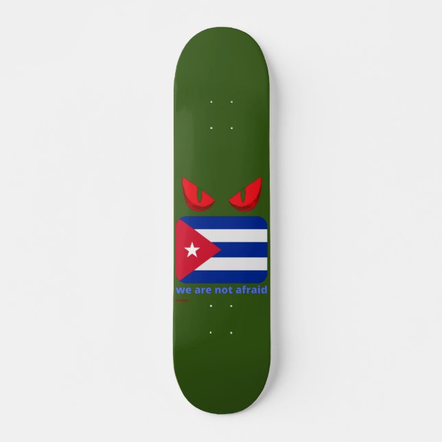 patineta "CUBA" (Anverso )