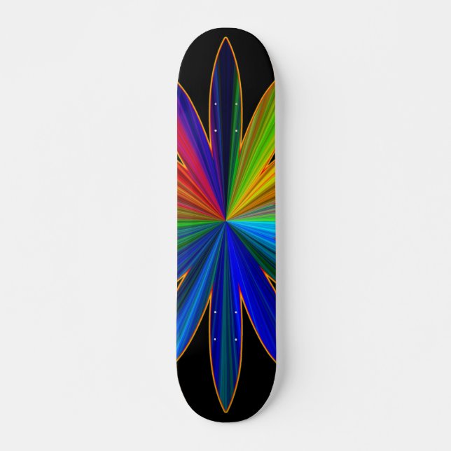 Patineta Dandelion Rainbow (Anverso )