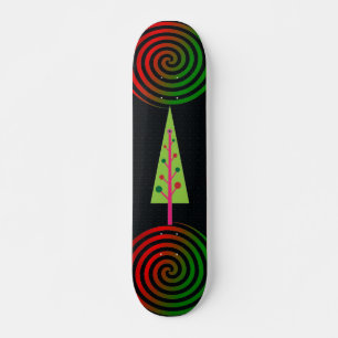 Patineta de árbol de Navidad