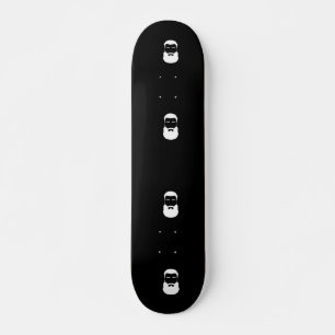 Patineta de barba blanca