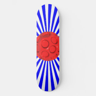 patineta de bola roja