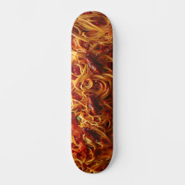 Patineta de comida de espagueti feo