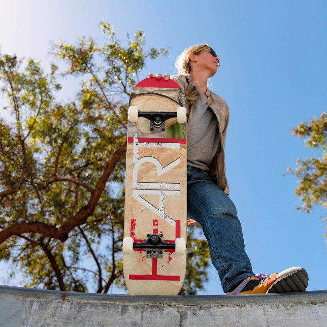 patineta de corazón de madera (Exterior 1)