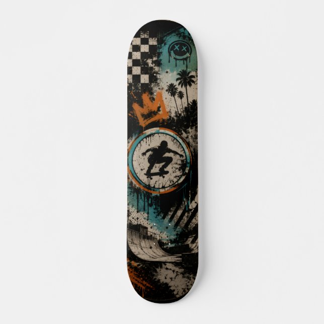 Patineta de Derrape en Calle (Anverso )