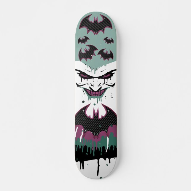 patineta de diseño de bromista (Anverso )