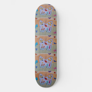 Patineta de esquí con sueño de mariposa