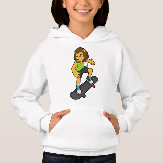 Patineta de esquí de león (Anverso)