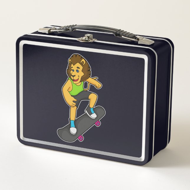 Patineta de esquí de león (Anverso)