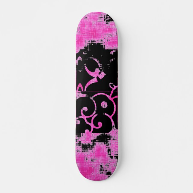 Patineta De Esquí Rosa (Anverso )