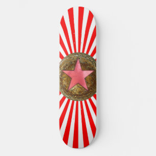 patineta de estrella roja
