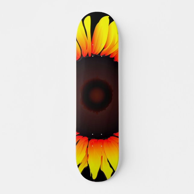 Patineta de girasol (Anverso )