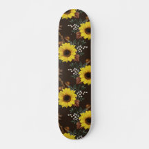 Patineta de girasol