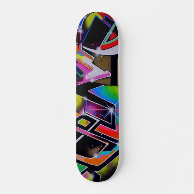 Patineta de graffiti (Anverso )