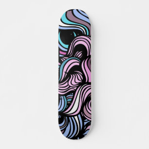 patineta de graffiti de primavera