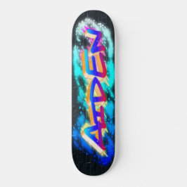 Patineta de graffiti personalizada AIDEN