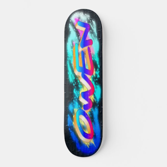 Patineta de Graffiti Personalizada OWEN (Anverso)