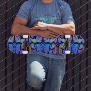 Patineta de grafiti.