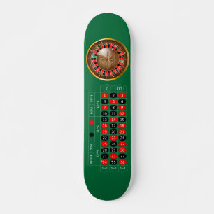 Patineta de imágenes de la mesa de ruleta norteam