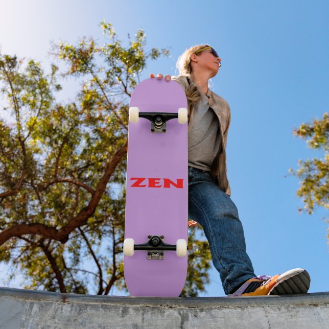 Patineta de lilac rojo Zen (Exterior 1)
