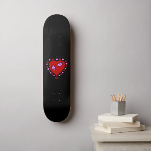 Patineta de los Bonitos Besos del Corazón