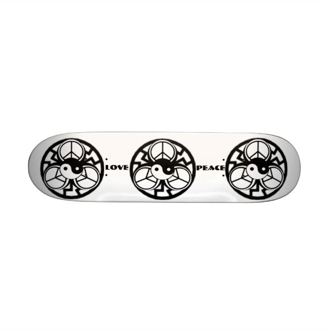 Patineta de Love Peace (Horizontal)