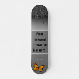 Patineta de mariposa monarca
