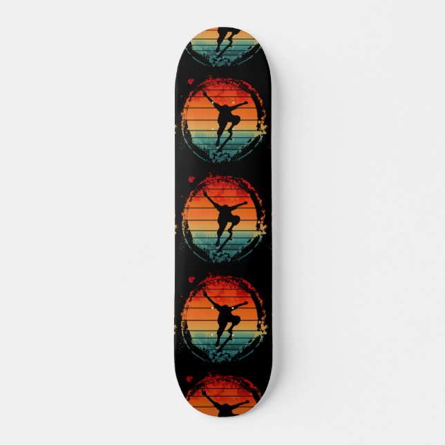 Patineta de monopatinaje vintage (Anverso )