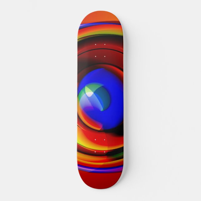 patineta de ojo azul (Anverso)