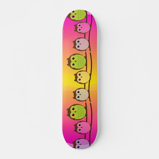 Patineta de Owls (Anverso )