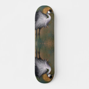 Patineta de pájaro de la grúa