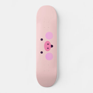 Patineta de patinaje rosa