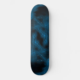 Patineta de patrones de virus azules