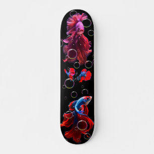 Patineta de Peces Tropicales