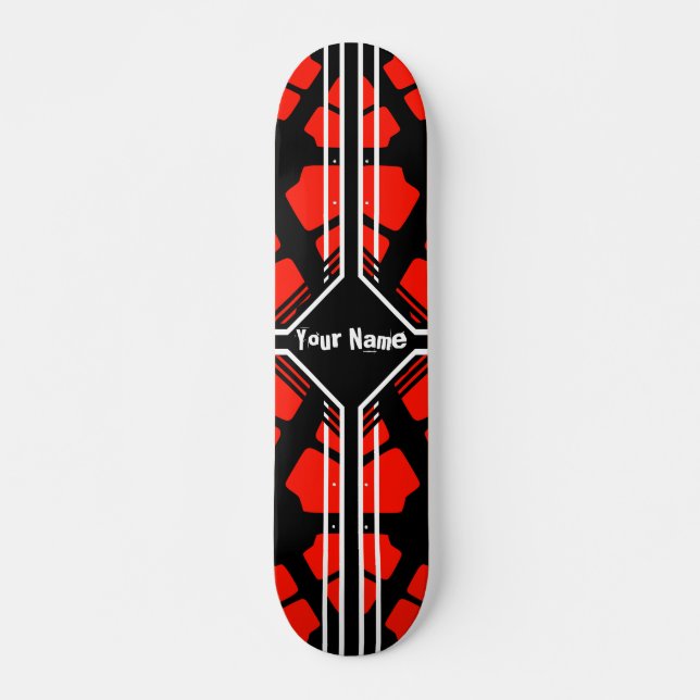 Patineta de Personalizable de nombres (Anverso )