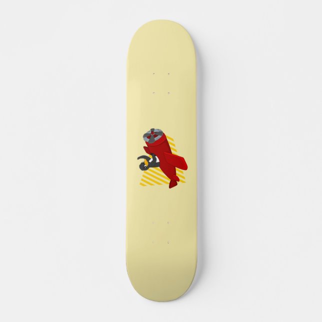 Patineta de personalizado de pingüino volador (Anverso )