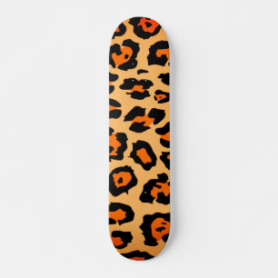 Patineta de piel de guepardo