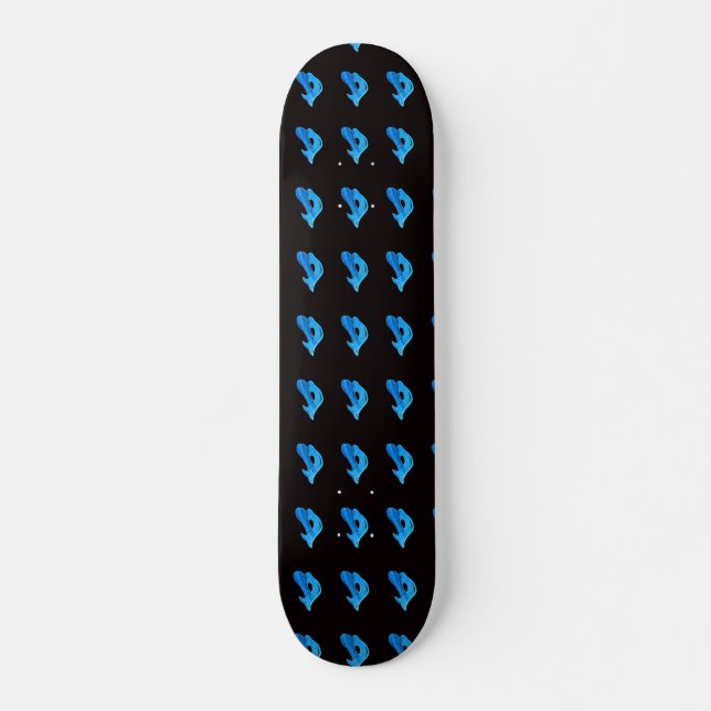 patineta de sirenas azules (Anverso )