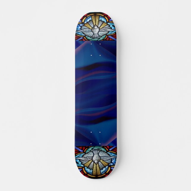 Patineta de Ventana de Vidrio Emplomado (Anverso )