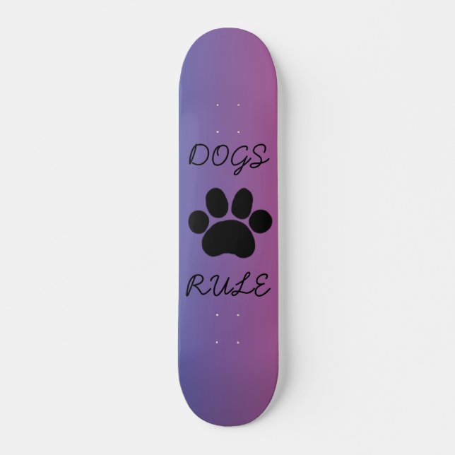patineta DOGS RUL (Anverso )