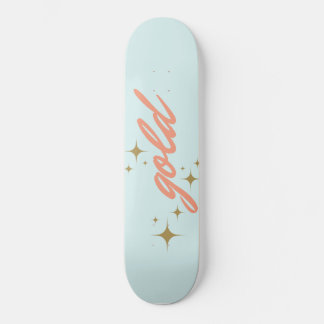 patineta dorada