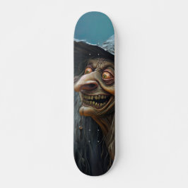 Patineta Espeluznante Malvada Bruja