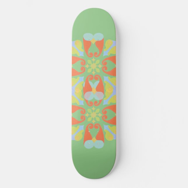 Patineta Floral (Anverso)