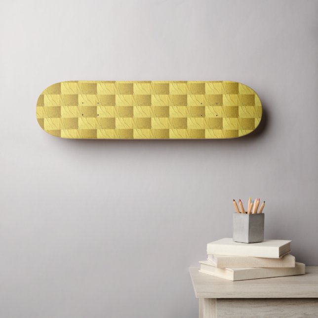 Patineta Gold Grill (Arte de pared (horz))